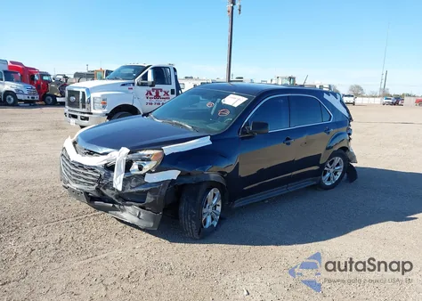 2016 Chevrolet Equinox Ls z USA, uszkodzony, nr VIN 2GNALBEK9G6149582